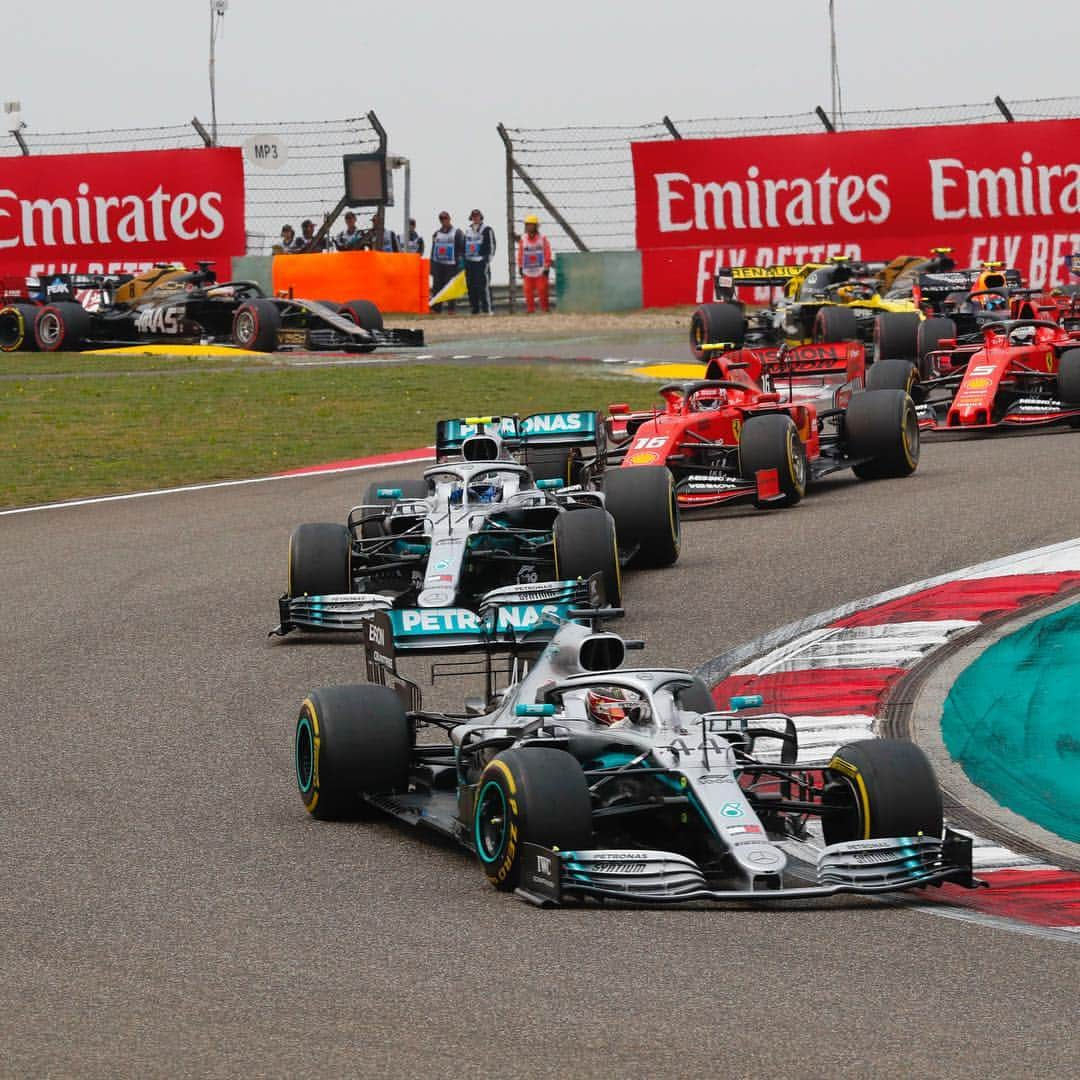 モンスターエナジーさんのインスタグラム写真 - (モンスターエナジーInstagram)「Another 1-2 finish for @mercedesamgf1 as @lewishamilton & @valtteribottas dominate the #ChineseGP which marks @f1’s 1000th race! 🏎  #Race1000 #F1 #Formula1 #MonsterEnergy」4月16日 1時42分 - monsterenergy