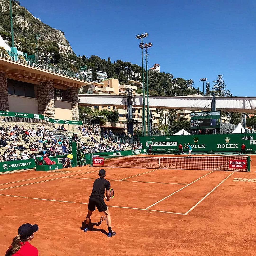 ダビド・ゴフィンさんのインスタグラム写真 - (ダビド・ゴフィンInstagram)「Really happy with my first win on clay! @rolexmontecarlomasters」4月16日 1時48分 - david__goffin