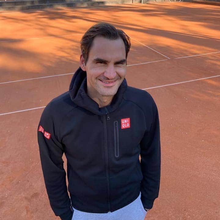 ATP World Tourさんのインスタグラム写真 - (ATP World TourInstagram)「Federer prepping on the clay 👀 . . . 📸 @rogerfederer #Tennis #ATPTour #RogerFederer #Federer」4月16日 2時04分 - atptour