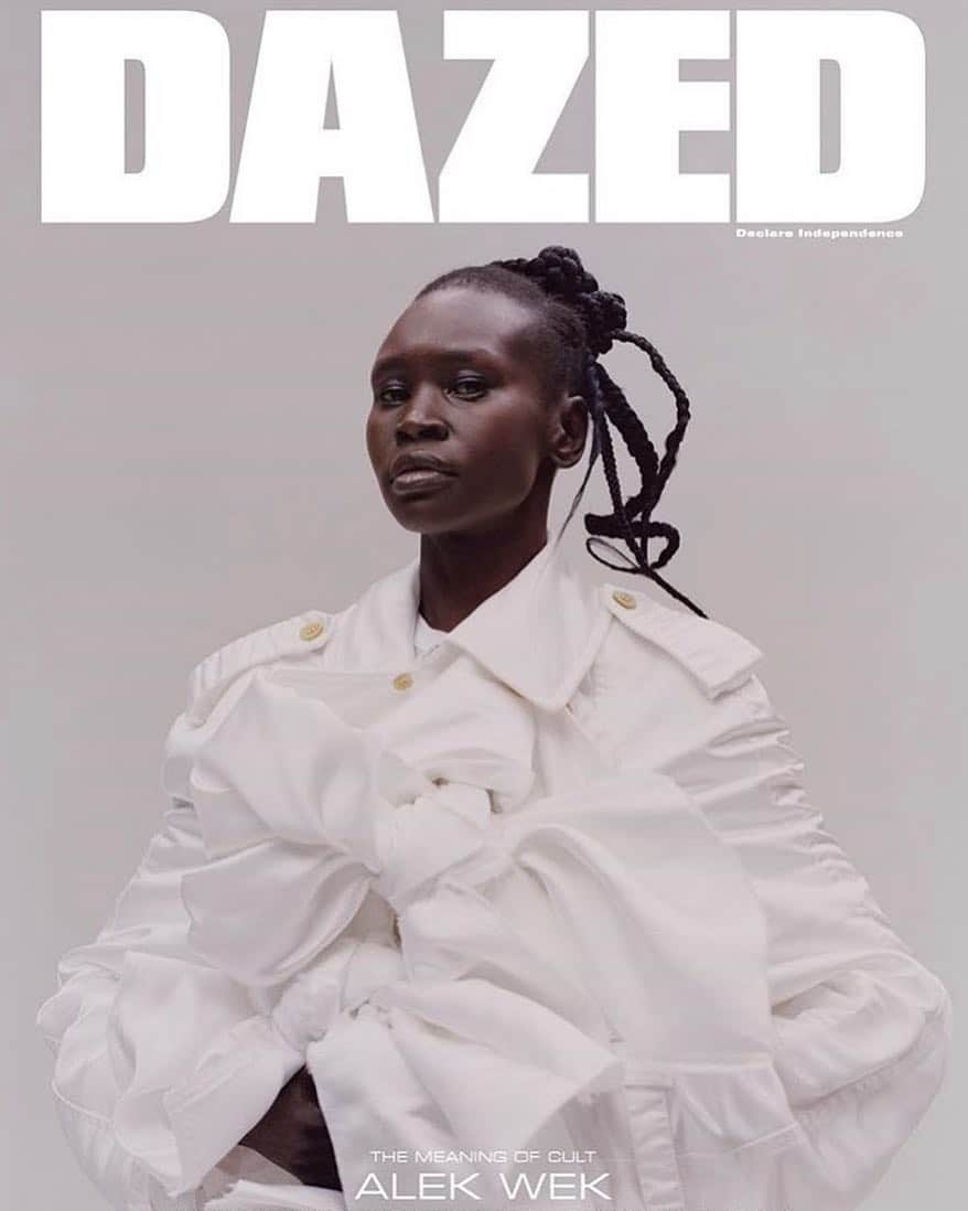 IMG Modelsさんのインスタグラム写真 - (IMG ModelsInstagram)「The Meaning of Cult, Pt. 1. ⭐️ #AlekWek (@msalekwek) covers the new @dazed. #📷 @tylersphotos #👗 @robbiespencer #✂️ @jawaraw #💄 @emikaneko #👸🏾 #IMGstars」4月16日 2時04分 - imgmodels