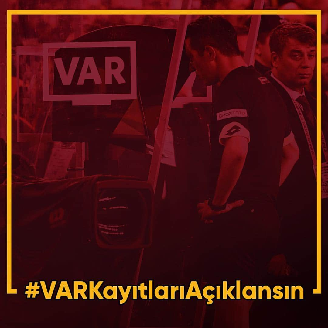 ガラタサライSKさんのインスタグラム写真 - (ガラタサライSKInstagram)「#VARKayıtlarıAçıklansın」4月16日 3時16分 - galatasaray