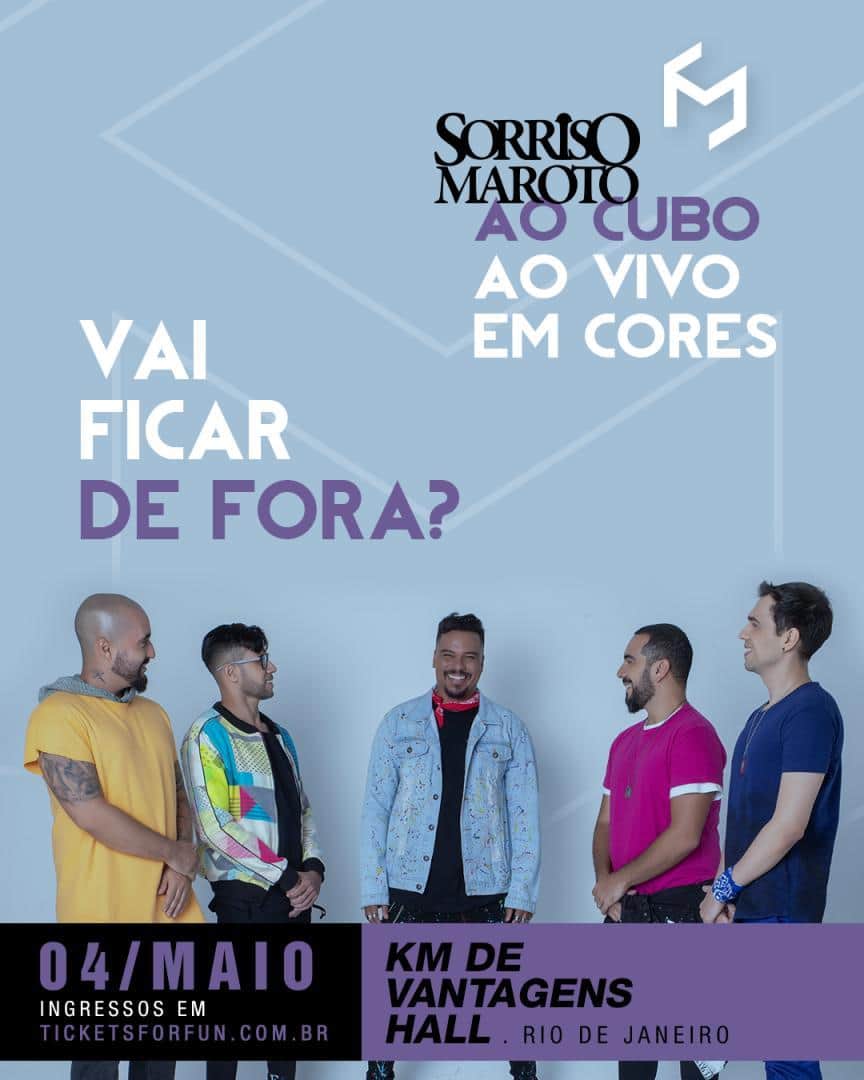 Sorriso Marotoのインスタグラム：「Quem aí também está contando os dias pra esse show? 😍😍 Você não vai ficar de fora, né? Garanta já seu ingresso! 🎟👉🏽 http://bit.ly/sm3kmrj」