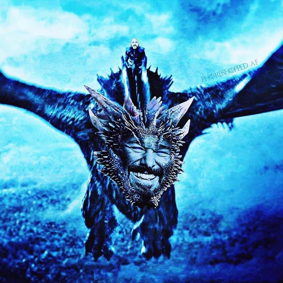 ウィル・サッソさんのインスタグラム写真 - (ウィル・サッソInstagram)「Game of Thrones?! More like Game of... uh... Photoshop or... ha I dunno lol. Ok anyway, have a terrific rest of your day. C/O: @photoshopped_af」4月16日 3時33分 - willsasso