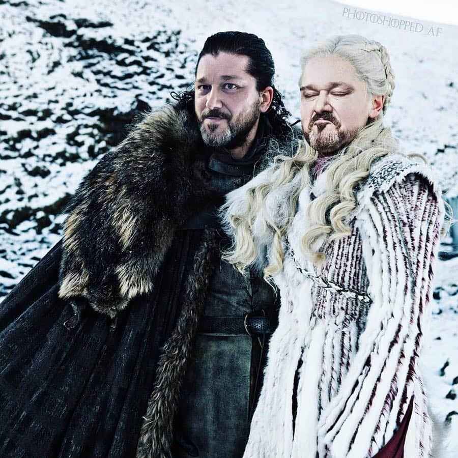 ウィル・サッソさんのインスタグラム写真 - (ウィル・サッソInstagram)「Game of Thrones?! More like Game of... uh... Photoshop or... ha I dunno lol. Ok anyway, have a terrific rest of your day. C/O: @photoshopped_af」4月16日 3時33分 - willsasso