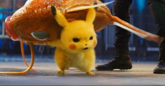 のインスタグラム：「Honestly, this post is just an excuse to use the word "Tragikarp" again.  #DetectivePikachu」