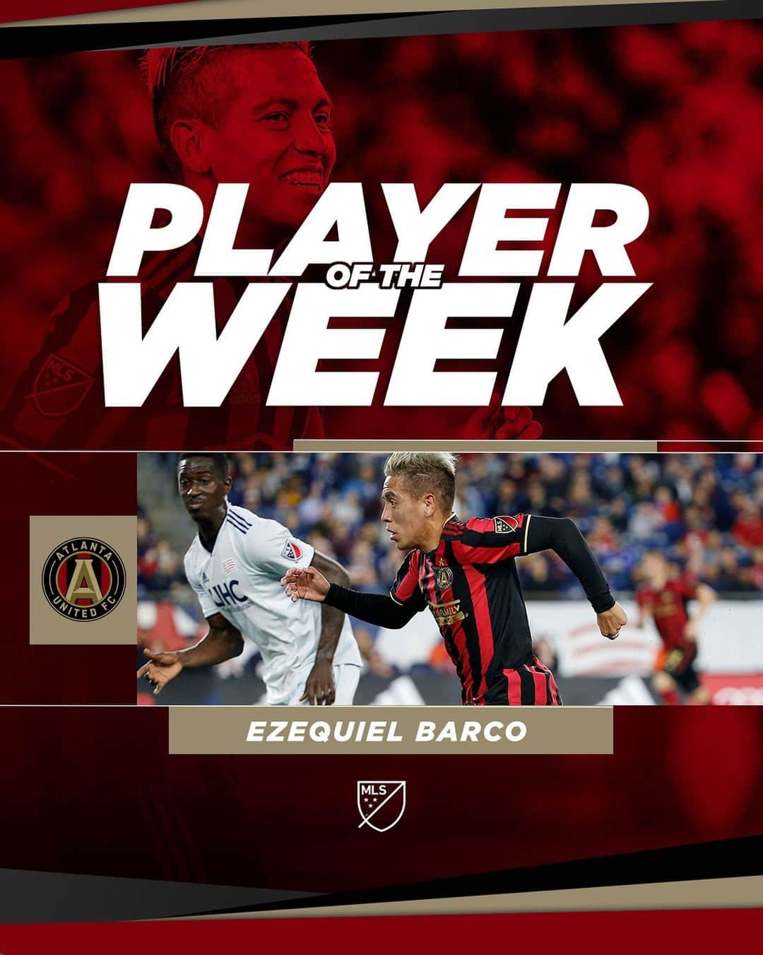 Major League Soccerさんのインスタグラム写真 - (Major League SoccerInstagram)「@barco.ezequiel’s brace powers #ATLUTD to three points and earns him Player of the Week honors. 👏」4月16日 5時07分 - mls