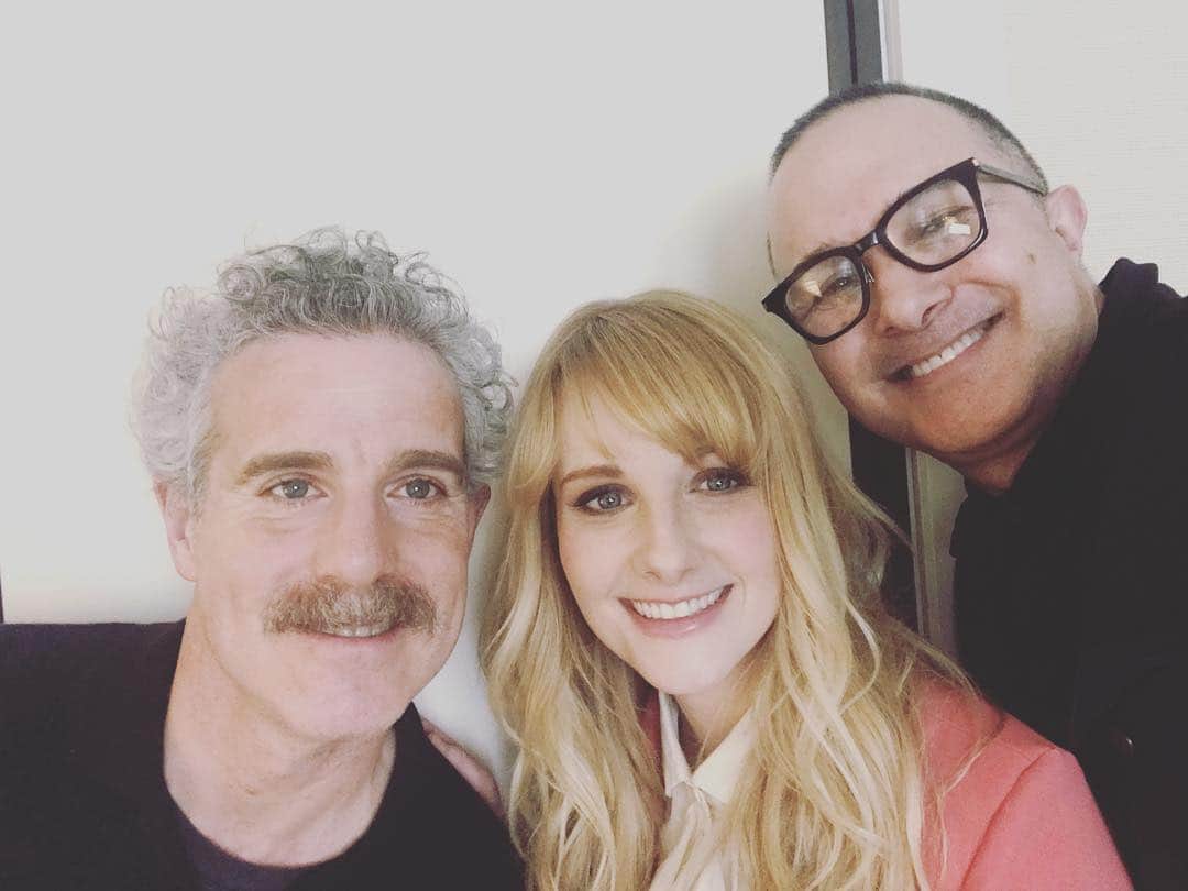 メリッサ・ラウシュのインスタグラム：「Always love getting to work with this fantastic dream team @matthewmonzon & @itsmatin 💖」