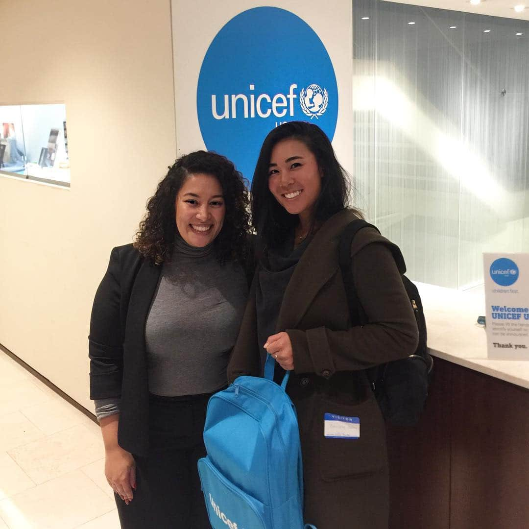 ダニエル・カングさんのインスタグラム写真 - (ダニエル・カングInstagram)「🌱 where is all started 💙 @unicefusa @shanellandrea 🌎」4月16日 6時02分 - daniellekang