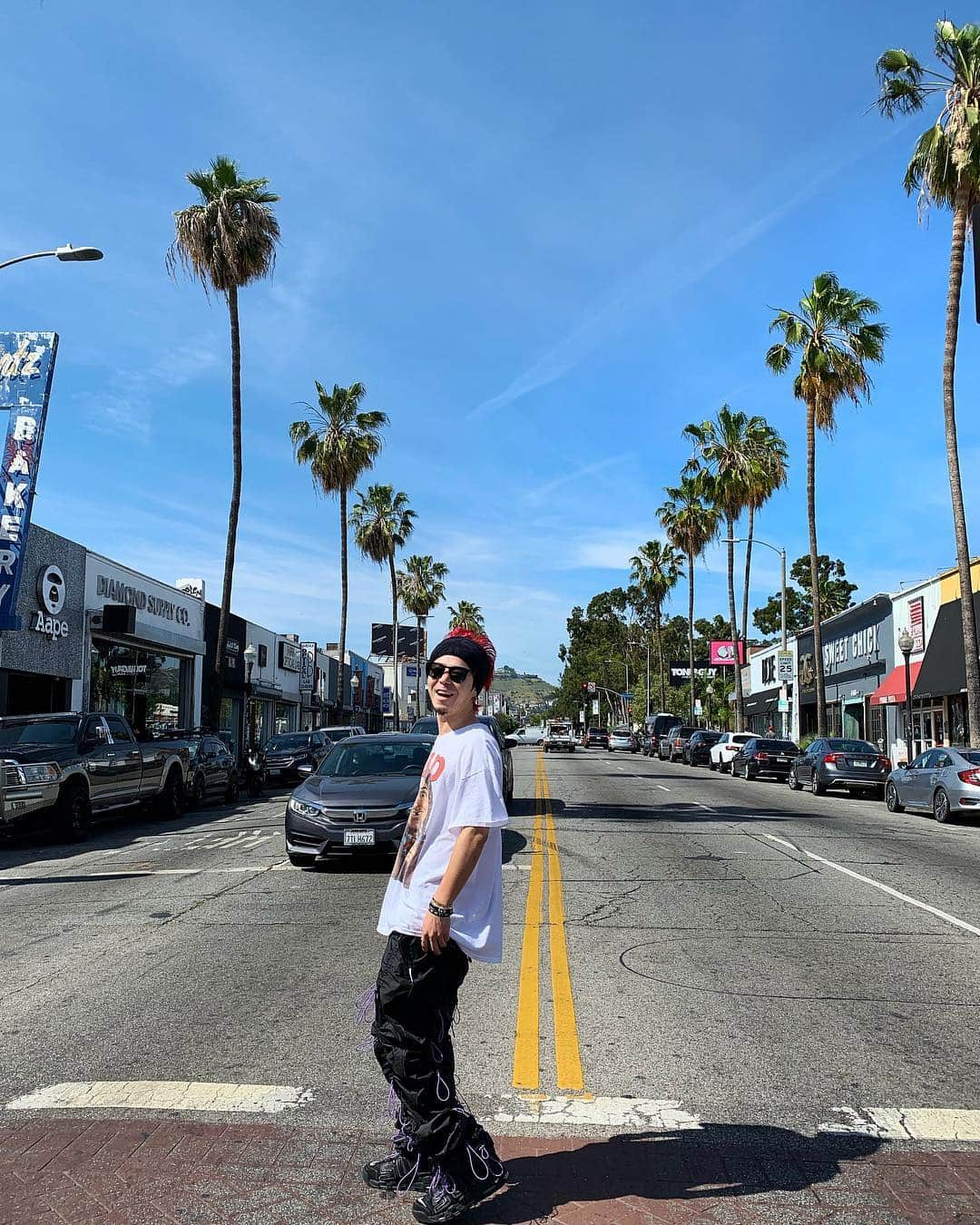 高木琢也さんのインスタグラム写真 - (高木琢也Instagram)「ＬＡに来ました🙋‍♂️🌴🇺🇸 #losangeles  #高木本 #撮影」4月16日 7時56分 - takagi_ocean