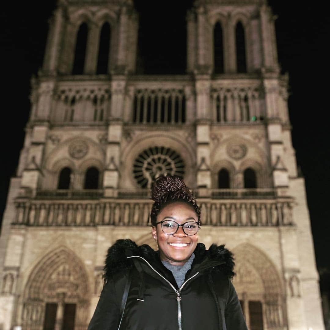 イレタ・シレテのインスタグラム：「Sans mots .... ☹️ #notredamedeparis #tragedy #sadmoment #goodmemory 📸: @tonio__4」