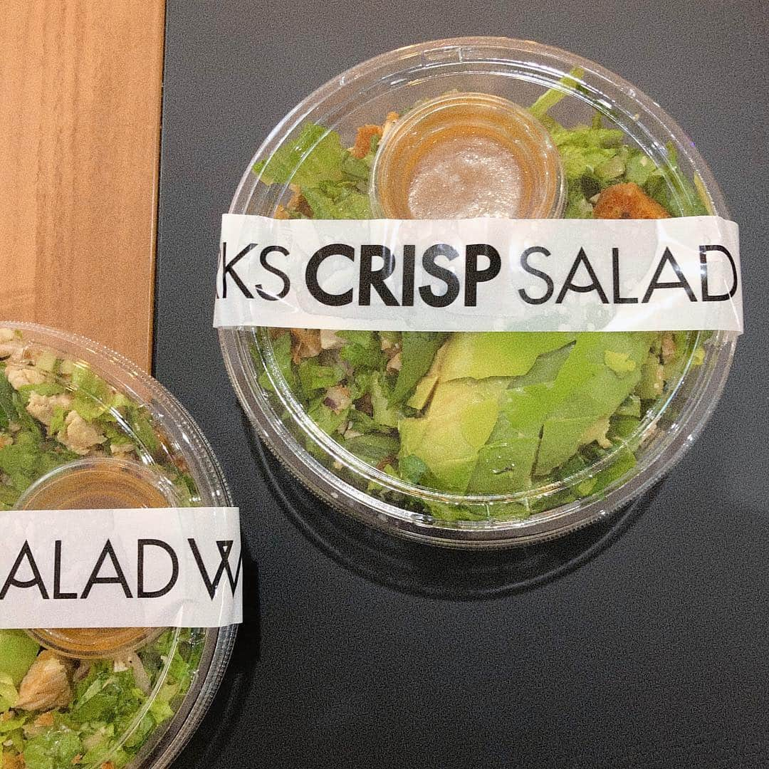 きりたんぽさんのインスタグラム写真 - (きりたんぽInstagram)「大好きなサラダ屋さん @crispsaladworks」4月16日 18時41分 - kiritampopopo