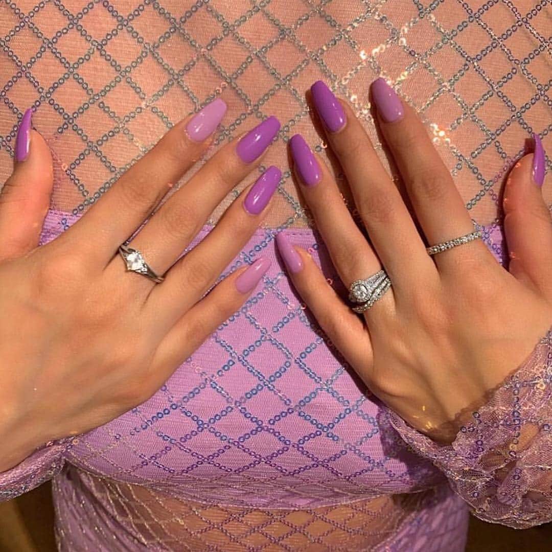 OPIさんのインスタグラム写真 - (OPIInstagram)「#OPIObsessed with @AllureNailsScottsdale's Mermaid inspired Mani! #ColorIsTheAnswer #purplenails #Coffinnails #nailextensions #longnails」4月16日 10時06分 - opi