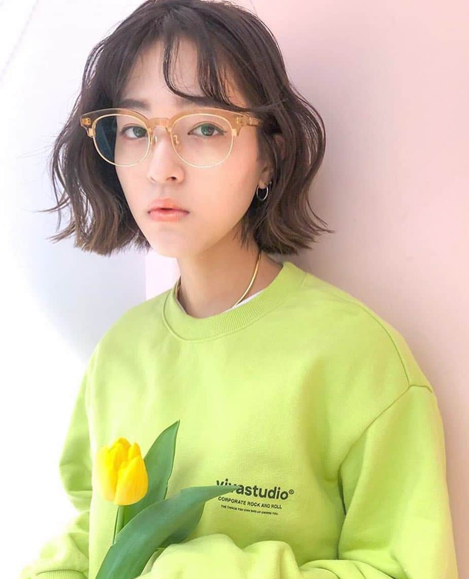原涼香のインスタグラム：「ㅤㅤㅤㅤㅤㅤㅤㅤㅤㅤㅤㅤㅤ 今月のhit hairに選んで頂いてます🌷 春の #태슬컷 🦢🦢 ゆるいウェーブと合わせました♡ ㅤㅤㅤㅤㅤㅤㅤㅤㅤㅤㅤㅤㅤ」