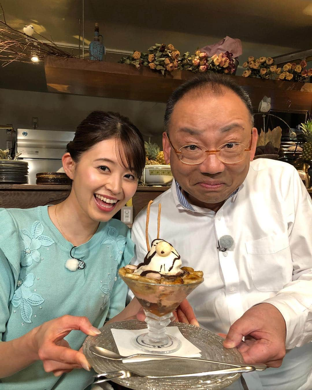 札幌テレビ「どさんこワイド朝」さんのインスタグラム写真 - (札幌テレビ「どさんこワイド朝」Instagram)「. きのう大家アナが１×８のロケに行ってきました☺️ シメパフェの最新事情に迫る企画だそうです👀 ５月放送です✨お楽しみに！ . #1×8いこうよ！ #シメパフェ #木村洋二 .  #どさんこワイド朝 #札幌テレビ #大家彩香 #小出朗 #久保朱莉 #西尾優希 #工藤聖太 #佐藤宏樹 . どさんこワイド朝の #Youtube #チャンネル もあります！」4月16日 11時23分 - dosanko_asa