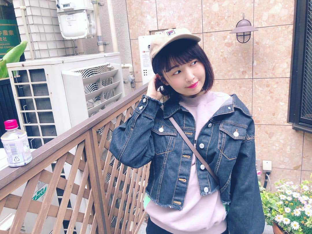 惣田紗莉渚さんのインスタグラム写真 - (惣田紗莉渚Instagram)「#newhair  #hairstyle  #bob  #short #ボブ #FILA」4月16日 12時01分 - sarisari0118