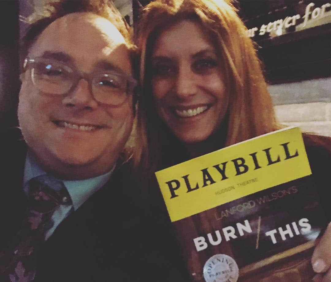 ケイト・ウォルシュさんのインスタグラム写真 - (ケイト・ウォルシュInstagram)「Wow...Just wow. #AdamDriver #KerryRussell @BurnThisBway」4月16日 12時10分 - katewalsh