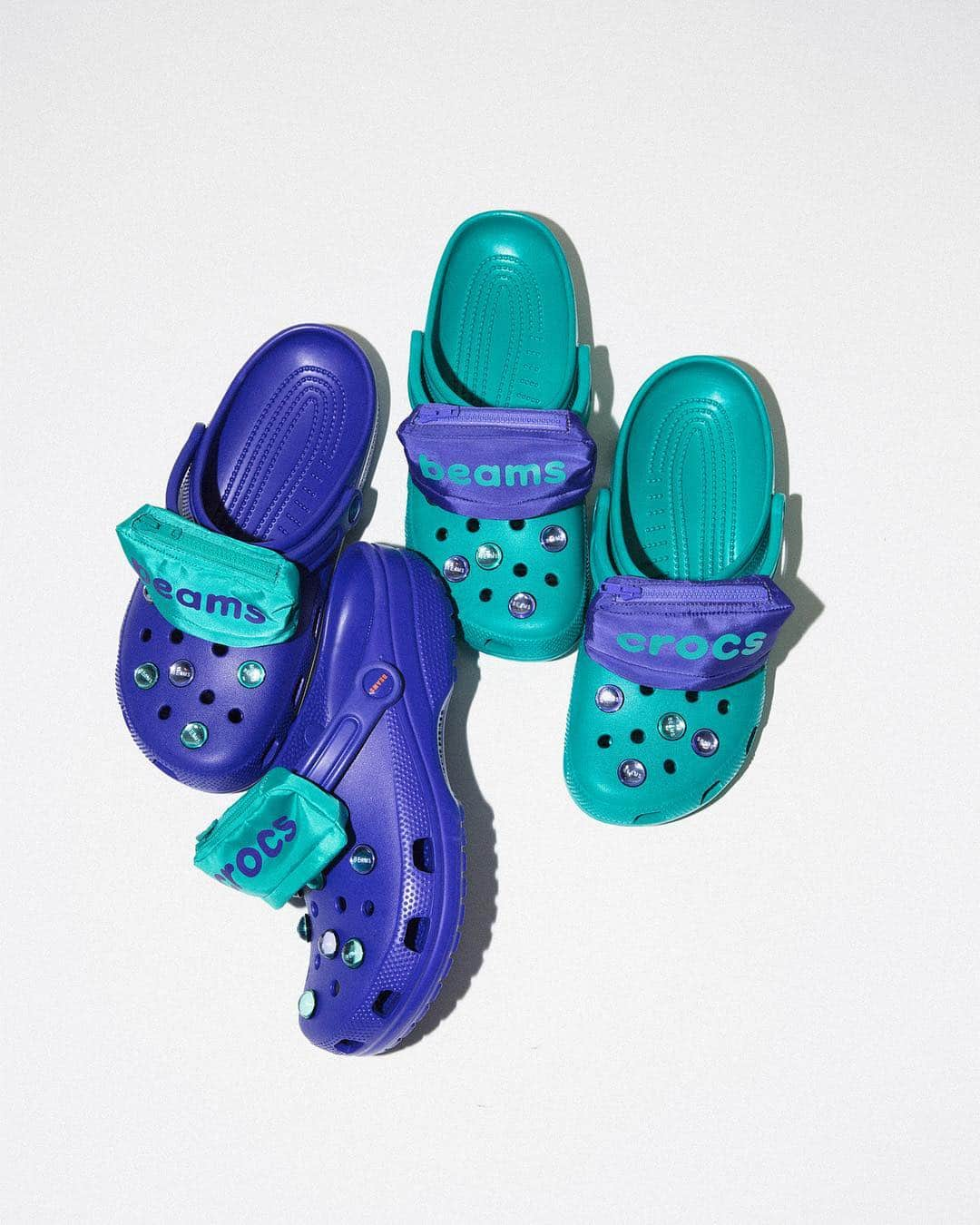 ビームスさんのインスタグラム写真 - (ビームスInstagram)「... crocs collaboration model 4.19（Fri）Release  世界的なカジュアルフットウェアブランドのクロックスとのコラボレーションモデルを4月19日（金）より発売。 トレンドと女性らしさを取り入れたウィメンズモデルを2型、遊び心溢れるデザインのメンズモデル3型の計5型を展開。 新たな印象に生まれ変わったクロックスにご期待下さい！  @crocsjp @beams_mens_casual @beams_women  #crocs #クロックス #beams #ビームス #raybeams #レイビームス」4月16日 12時33分 - beams_official