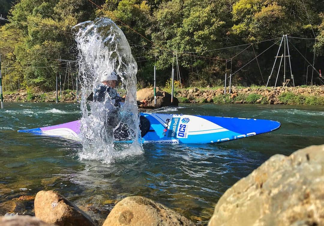 八木愛莉さんのインスタグラム写真 - (八木愛莉Instagram)「Hello Spring 🌸🌷🍀﻿ 日本代表選考会のため山口県萩市に来ています！﻿最近は毎日暖かくて嬉しい。 ﻿ #spring#japan#hagi#trainingcamp#nationaltrials#canoeslalom#c1w#paddlinglife#keepsmiling#anacargo#ana#nike#nikewomen#montbell#oginopan」4月16日 12時35分 - airi.yagi