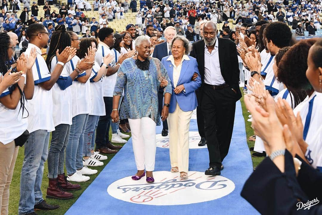 Los Angeles Dodgersさんのインスタグラム写真 - (Los Angeles DodgersInstagram)「For Jackie. #Jackie42」4月16日 13時02分 - dodgers