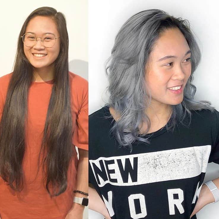 CosmoProf Beautyさんのインスタグラム写真 - (CosmoProf BeautyInstagram)「Our Big Chop #hairoftheday goes to @themarciek for this major transformation, her client’s locks were lifted & toned using all @joico products and styled with @oliviagardenint brushes + @hottoolspro 1” iron --- 👇 Rules Below!👇 1️⃣Tag your photo #BigChopHOTD #cosmoprofbeauty #licensedtocreate 2️⃣Post a side-by-side #BeforeAndAfter of your haircut against an uncluttered background 3️⃣Mention any products used to color or style the hair --- #repost #themarciek #hairtransformation #bigchophaircut #beforeafter」4月16日 14時19分 - cosmoprofbeauty