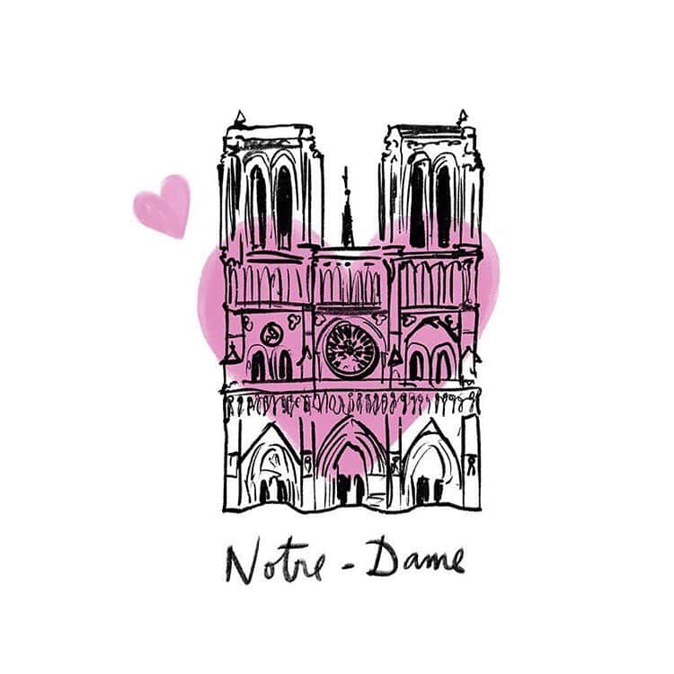 エヴァ・グリーンさんのインスタグラム写真 - (エヴァ・グリーンInstagram)「We're absolutely devastated by what happened to Notre Dame. Speechless and saddened beyond words. Watching a piece of French culture, history and heart being consumed by flames has been incredibly heartbreaking... 💔 But it also reminds us that we should always enjoy and appreciate what or who we have when we have them and be grateful.  We also can’t help but think about @Pompiers_Paris in light of yesterday’s events. Through their efforts, 800+ years of history is not totally lost. It’s a long road to rebuilding this magnificent symbol of beauty, faith and endurance but nothing is impossible if we are united.  Team Eva  Photo art by © @keratill  #notredamedeparis #pompiersdeparis #notredame #paris」4月16日 15時58分 - evagreenweb