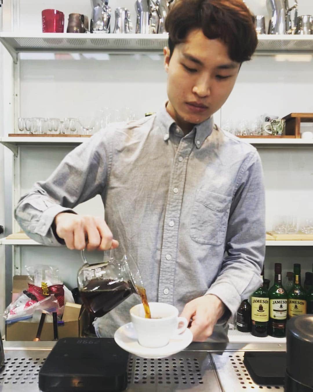 goodcoffeemeさんのインスタグラム写真 - (goodcoffeemeInstagram)「A delicious coffee in Seoul @vja  #goodcoffee_seoul #coffeegraffiti」4月16日 16時04分 - goodcoffeeme