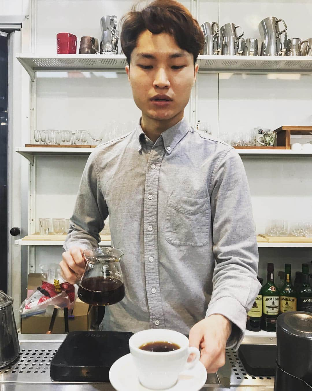 goodcoffeemeさんのインスタグラム写真 - (goodcoffeemeInstagram)「A delicious coffee in Seoul @vja  #goodcoffee_seoul #coffeegraffiti」4月16日 16時04分 - goodcoffeeme