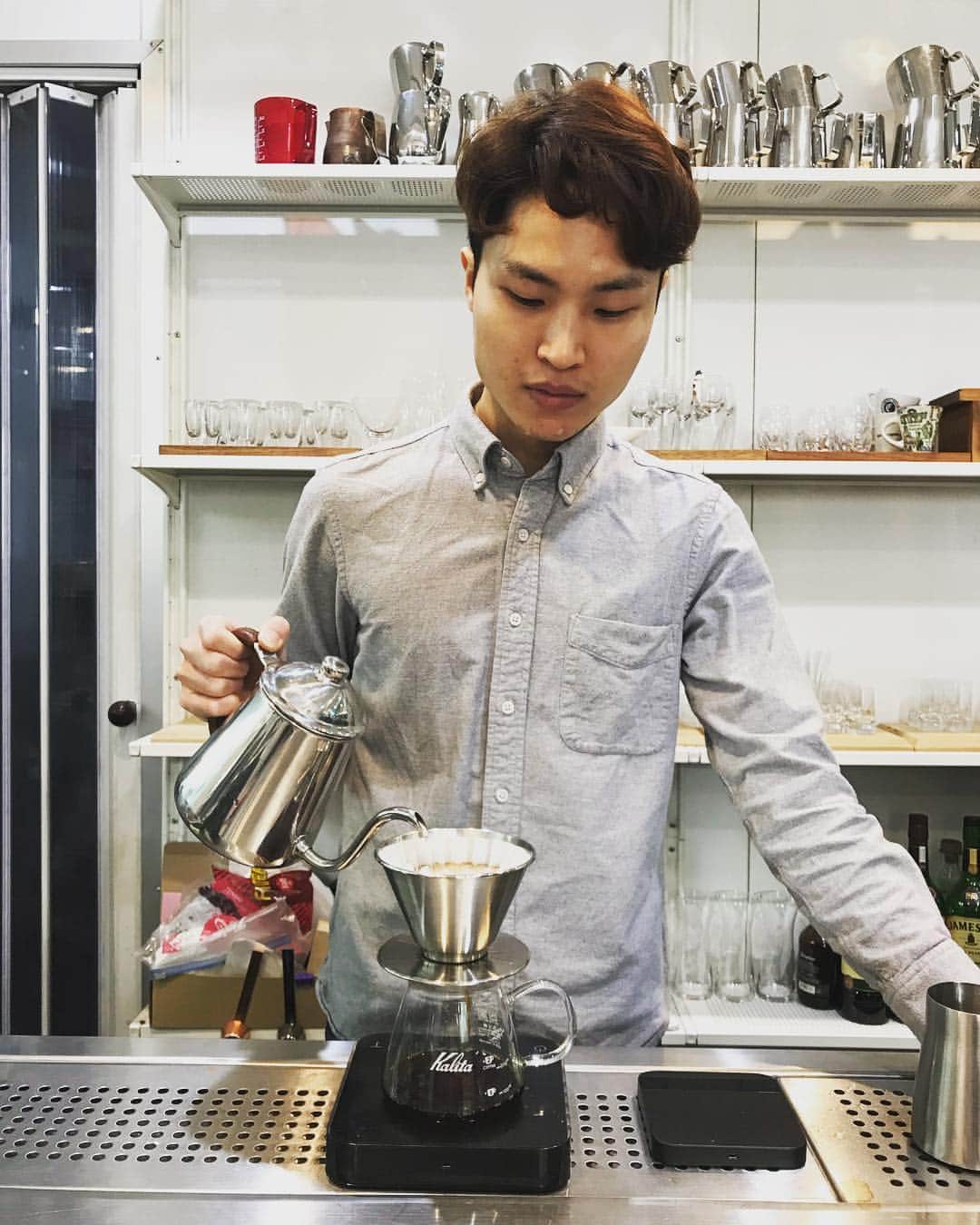 goodcoffeemeさんのインスタグラム写真 - (goodcoffeemeInstagram)「A delicious coffee in Seoul @vja  #goodcoffee_seoul #coffeegraffiti」4月16日 16時04分 - goodcoffeeme
