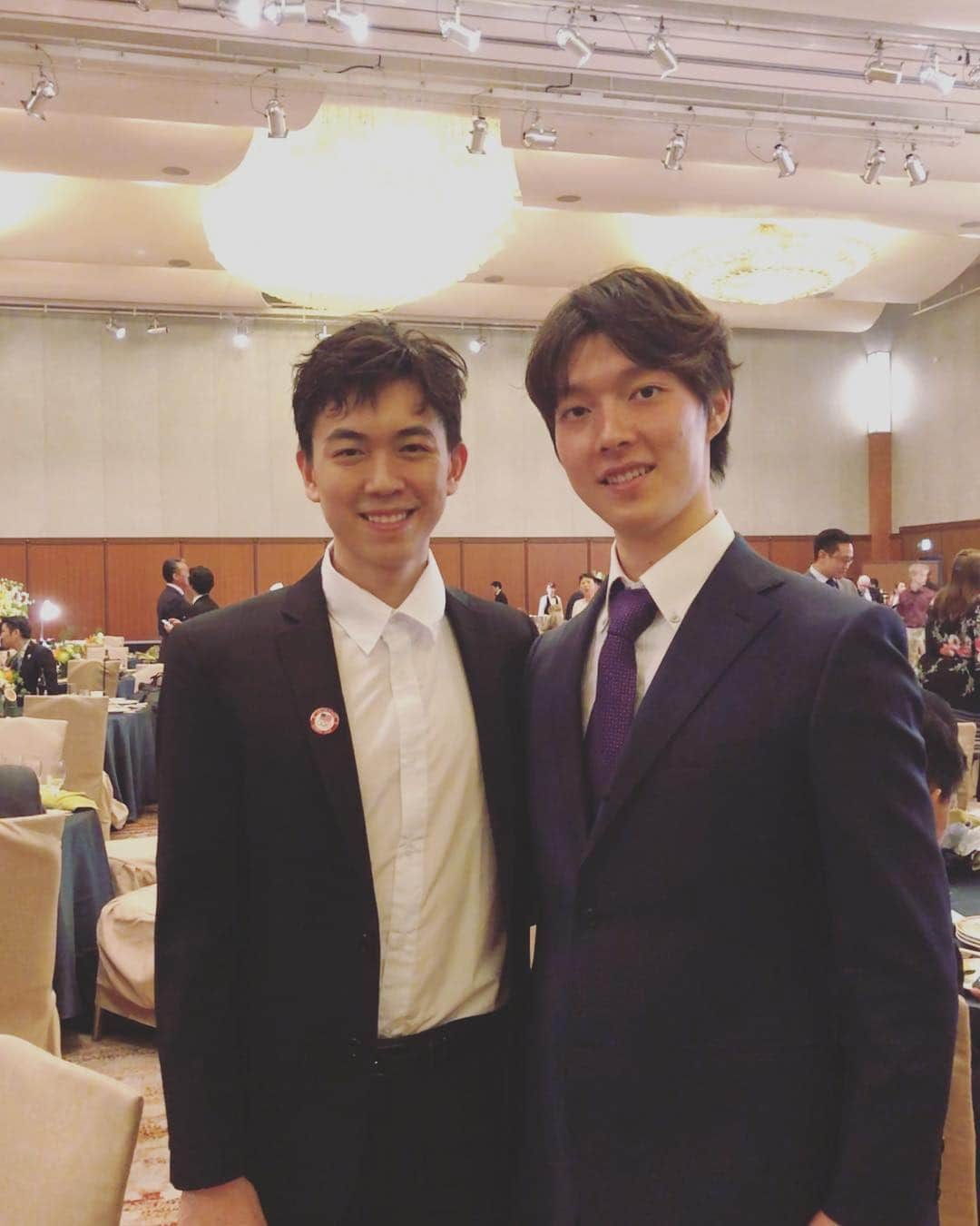 市橋翔哉のインスタグラム：「Congratulations Vincent👏 and see you again☺️ #vincentzhou  #🇺🇸🏆🏅」