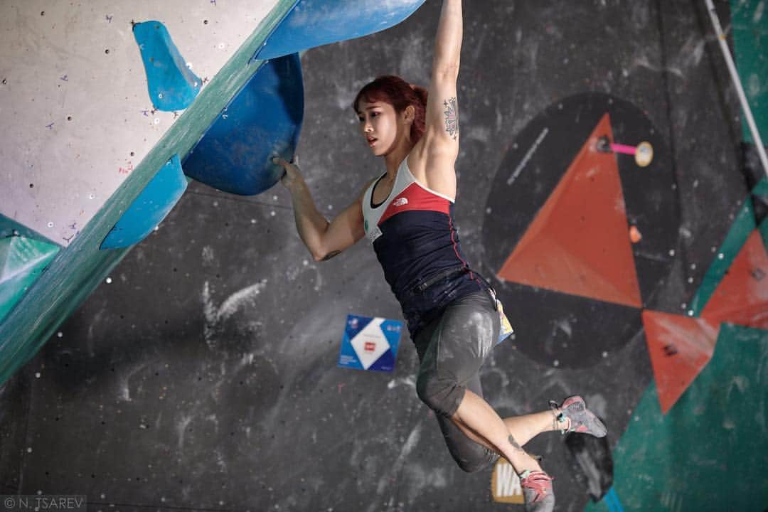 サ・ソルさんのインスタグラム写真 - (サ・ソルInstagram)「Ifsc climbing worldcup 2019 in Moscow 🇷🇺 . . 📸 @nv_tsarev  ᴛʜᴀɴᴋs ᴀ ʟᴏᴛ💜」4月17日 3時00分 - sasol_climber