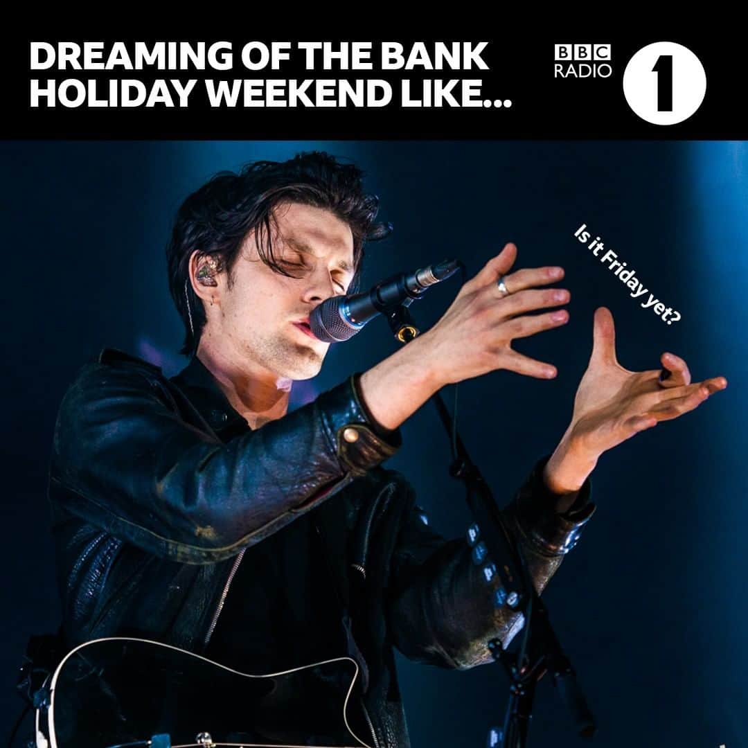 BBC Radioさんのインスタグラム写真 - (BBC RadioInstagram)「Only 46 hours, 12 minutes and 52 seconds until the bank holiday officially starts...」4月17日 3時17分 - bbcradio1