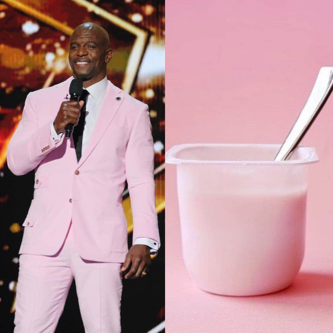 テリー・クルーズさんのインスタグラム写真 - (テリー・クルーズInstagram)「😂 HAHAHA #TerryLooksLikeYogurt (thanks for making these @agt!)🤣」4月17日 3時25分 - terrycrews