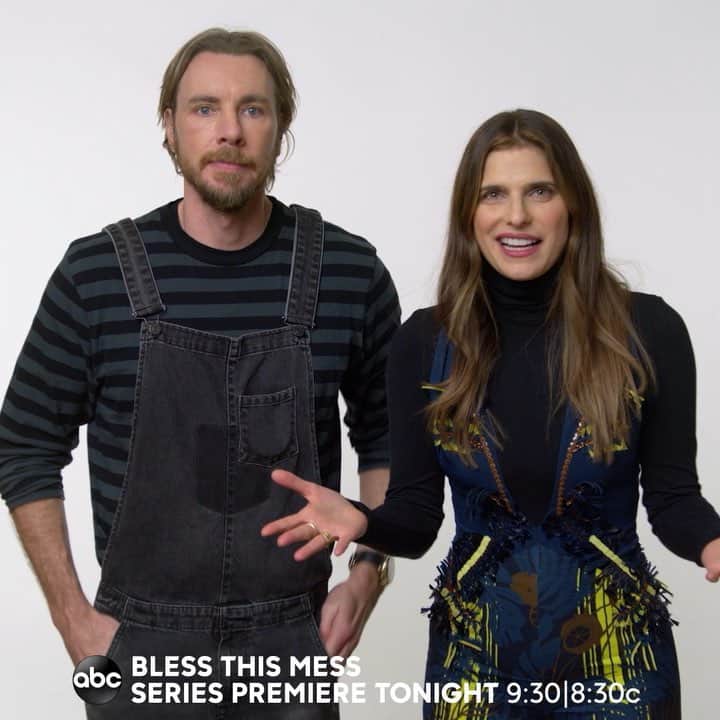 アメリカン・ブロードキャスティング・カンパニーのインスタグラム：「They're going off the grid, but you shouldn't cause you won't want to miss the premiere of @BlessThisMesstv TONIGHT at 9:30|8:30c! #blessthismess」
