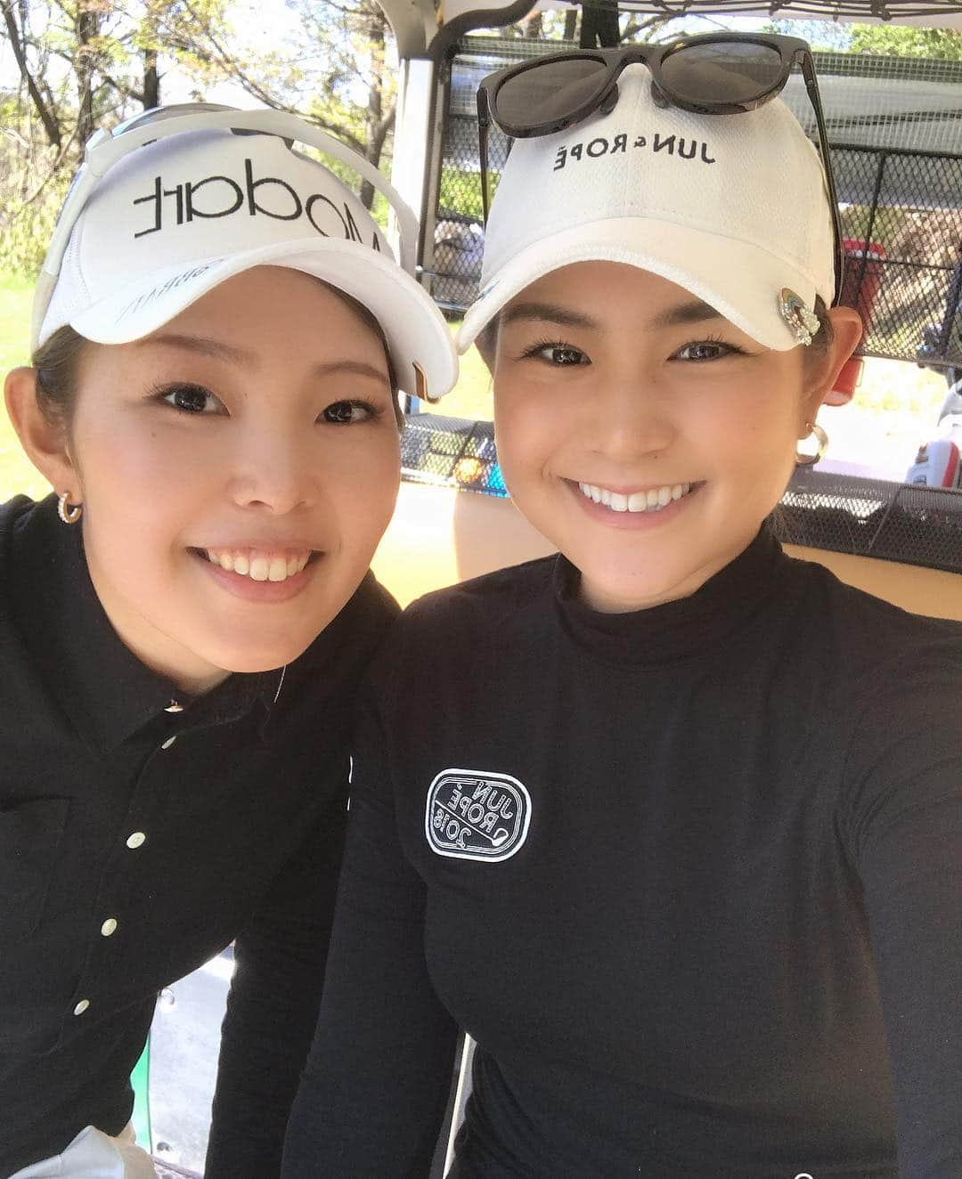 倉田珠里亜さんのインスタグラム写真 - (倉田珠里亜Instagram)「. 今日も楽しかった🤣💕 #golf」4月16日 19時41分 - julia.kurata