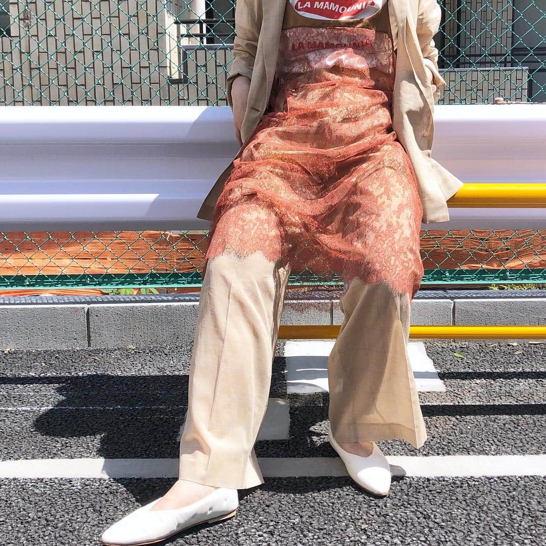 MIDWEST TOKYO WOMENさんのインスタグラム写真 - (MIDWEST TOKYO WOMENInstagram)「. Rito 19ss collection . --item-- ・LACE CAMISOLE DRESS ・SHEER BIG JACKET ・DOUBLE WEST SHEER PANTS . . #rito_official  #midwest_tw #midwest_official」4月16日 19時58分 - midwest_tw