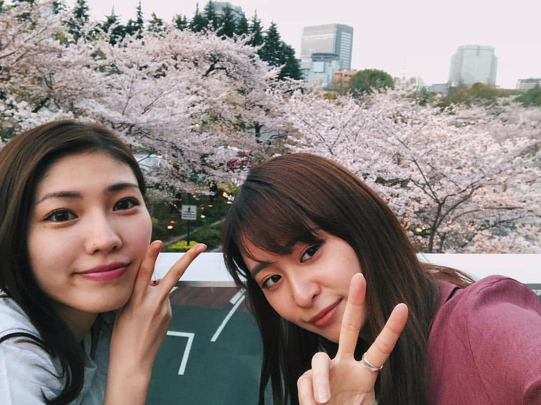 柳美稀さんのインスタグラム写真 - (柳美稀Instagram)「. SAKURA🌸 with. @haruka_tateishi」4月16日 20時05分 - yanagi_miki