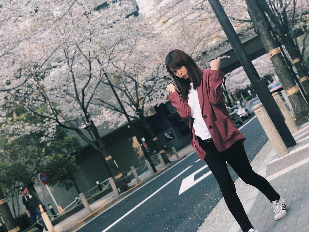 柳美稀さんのインスタグラム写真 - (柳美稀Instagram)「. SAKURA🌸 with. @haruka_tateishi」4月16日 20時05分 - yanagi_miki