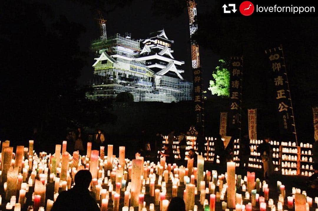 スザンヌさんのインスタグラム写真 - (スザンヌInstagram)「今年も行きたかったなぁ🏯🕯 でも気持ちは🙏🙏🙏 #repost @lovefornippon ・・・ 熊本地震から3年目を迎えた、熊本、加藤神社にてキャンドルナイトスタートしました。  #熊本地震 #熊本 #加藤神社 #キャンドルナイト #lovefornippon #kumamoto #love  #キャンドルジュン #candlejune #candlenight photo @shinagawahideki」4月16日 20時07分 - suzanneeee1028