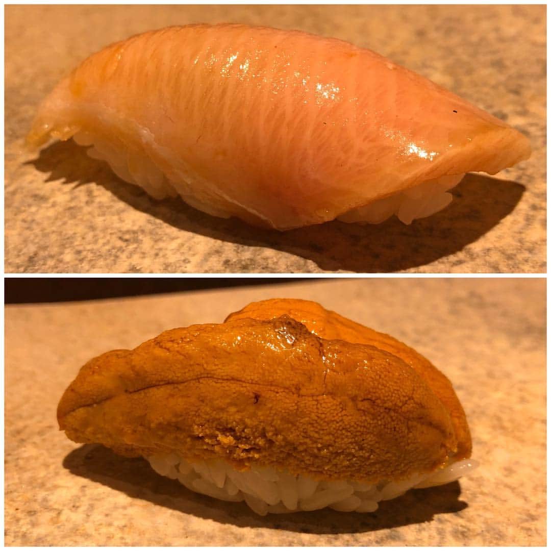 秋山具義さんのインスタグラム写真 - (秋山具義Instagram)「【2019年 寿司21軒目『鮨 さいとう Apr.16】﻿﻿﻿ ﻿ 世界一の寿司店『鮨 さいとう』今夜も素晴らしかった〜〜〜！！！！！﻿ ﻿ #鮨さいとう #六本木寿司 #ミシュラン三ツ星 #具義寿司2019」4月16日 20時51分 - gugitter