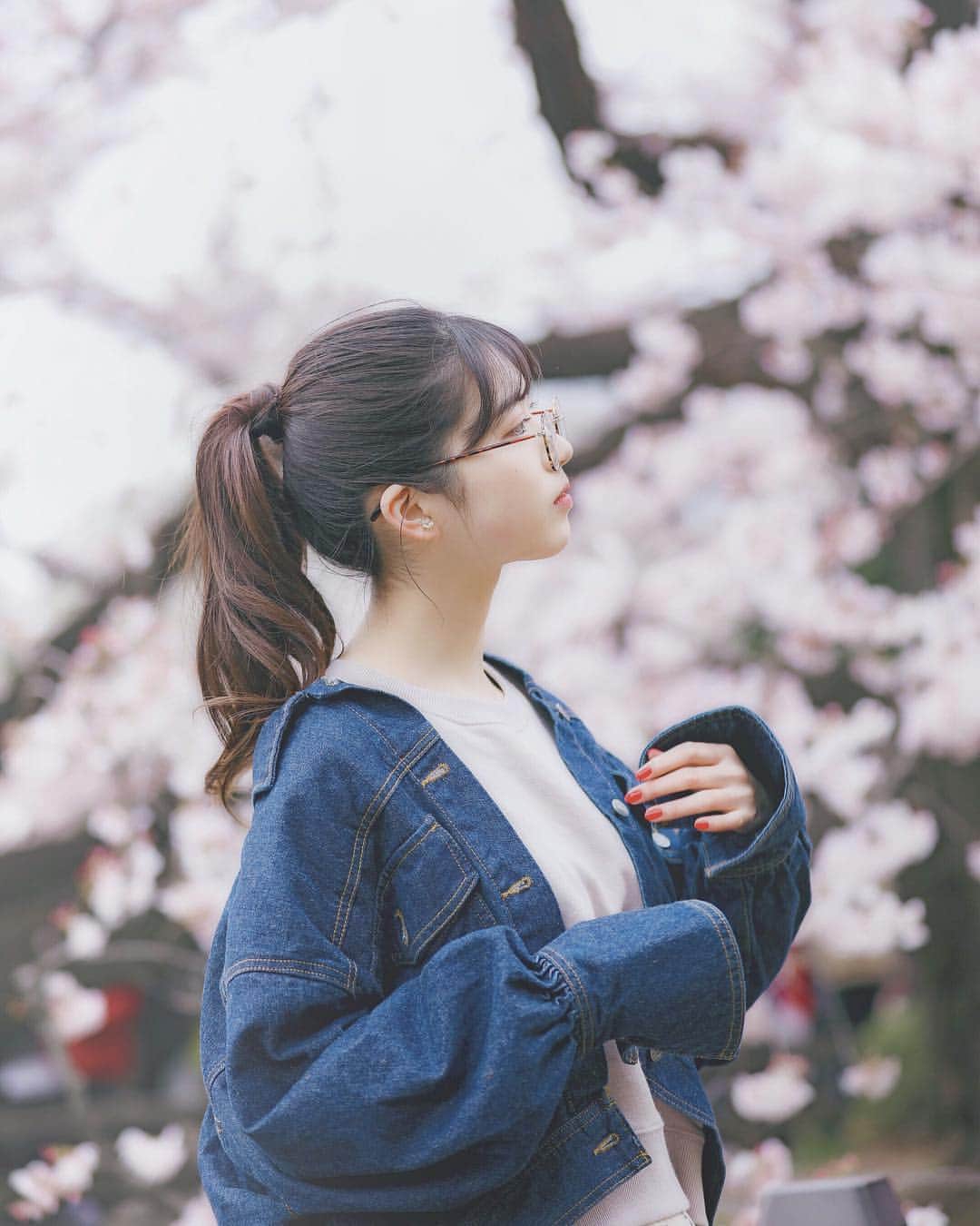 木戸楓のインスタグラム：「もうちょっと載せたい笑  #桜 #photo」