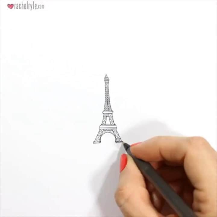 Rachel Ryleのインスタグラム：「My heart goes out to Paris in the sadness of the terrible fire that devastated the world as we watched it slowly damage & destroy the Notre Dame Cathedral. While this tragedy impacts so many of us, I can only imagine the grief & great loss of the local Parisians who have lost a loved & historic landmark that they so deeply cherish. With everyone posting their memories and visits to Notre Dame, this animation came to mind & I feel it is fitting to share again. A heart filled message to Paris and it’s people - with all the beauty you bring to the world, through the care you devote to each and every loved location in your city, I know that Paris will triumph. I have full faith & hope that Notre Dame will once again stand tall as you bring new life & love back into it. For now, as you grieve the tragic damage done, my thoughts are with those impacted during this hard time of such great loss. Sending my love from New York! 💕 #stopmotion #animation #art #drawing #illustration #France #Paris #ParisLove #Parisian #Tribute #NotreDame #NotreDameCathedral」