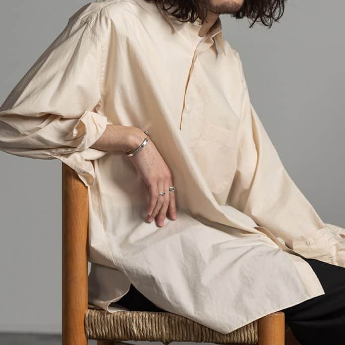 のインスタグラム：「. MARKAWARE "ORGANIC PERUVIAN PIMA 60/- BRODECLOTH CLASSIC FIT SHIRTS" #perupimacotton  #brodeshirts #wideshirts  #sustainablefashion #markaware  @markaware_marka_official」
