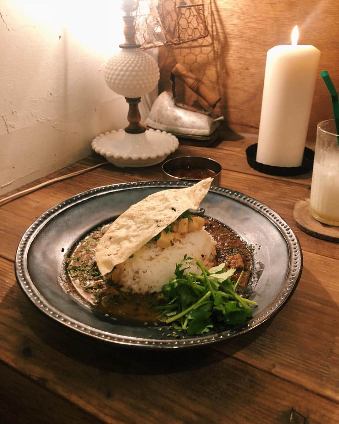 村田倫子さんのインスタグラム写真 - (村田倫子Instagram)「カレーとパフェに満たされた夜。 実家に帰って、母とだいすきなものを食べました。 ちーばすき。 #食べりんログ #レモンパフェ 🍋 #256nicom」4月16日 21時24分 - rinco1023