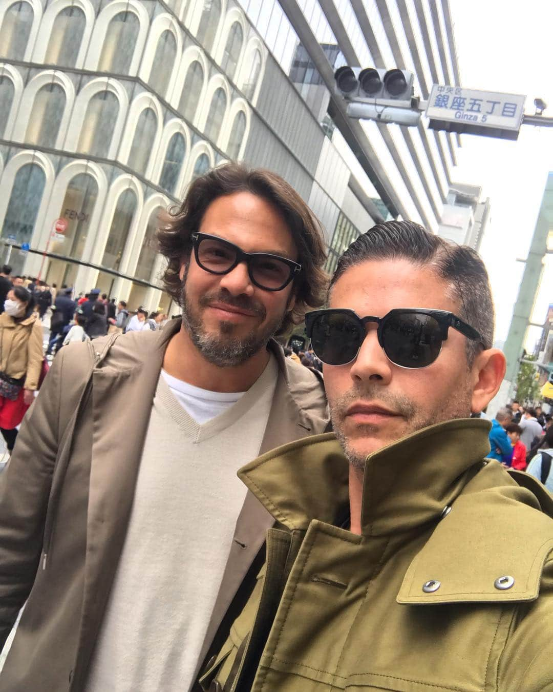 Rodner Figueroaさんのインスタグラム写真 - (Rodner FigueroaInstagram)「Ginza!!! @ernestomathies this trip brought us together in so many ways!!! Thanks for your support and unconditional love!!! #tokyo #ginza #japan #japon #rodnerfigueroa」4月16日 21時29分 - rodnerfigueroa