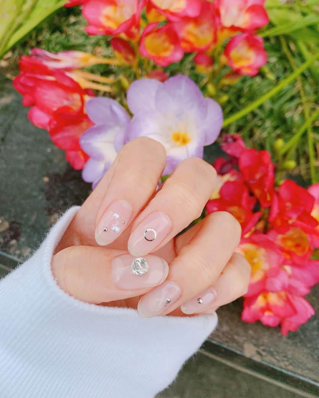 伊藤ニーナさんのインスタグラム写真 - (伊藤ニーナInstagram)「やっぱり私はクリアが好きらしい💅 ♡」4月16日 21時38分 - ninaitoh