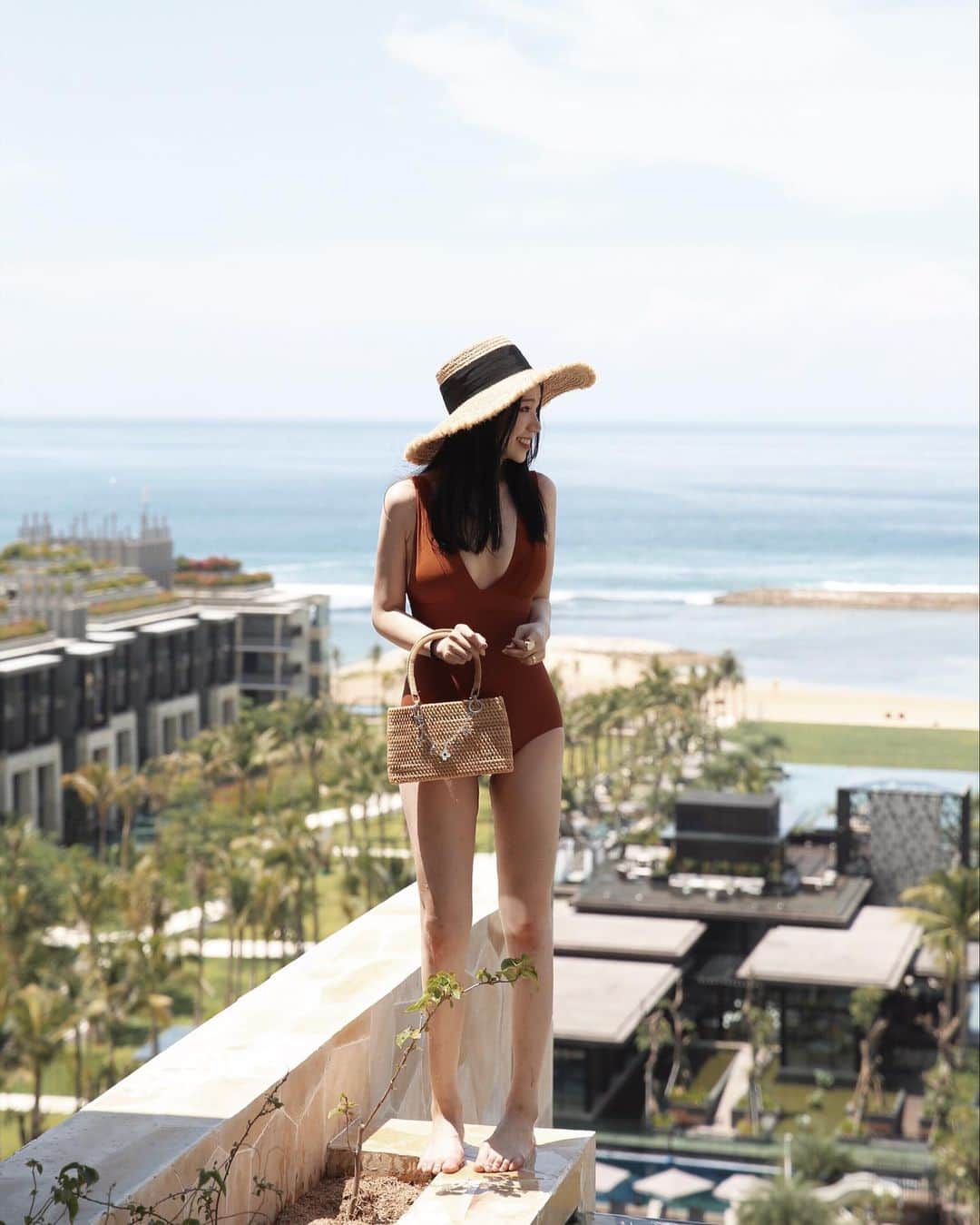 徐琁さんのインスタグラム写真 - (徐琁Instagram)「趁男友在拿行李趕緊偷發🤣🤣🤣 #bali」4月16日 22時50分 - cos55555