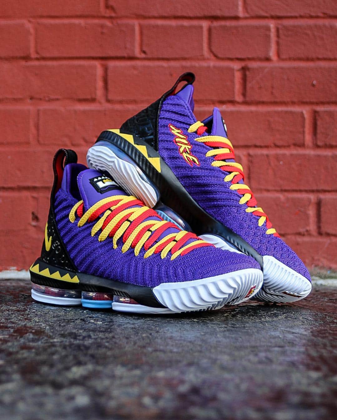 のインスタグラム：「WAZZUP!  #Nike LeBron 16 'Martin' Available Now, In-Store and Online」