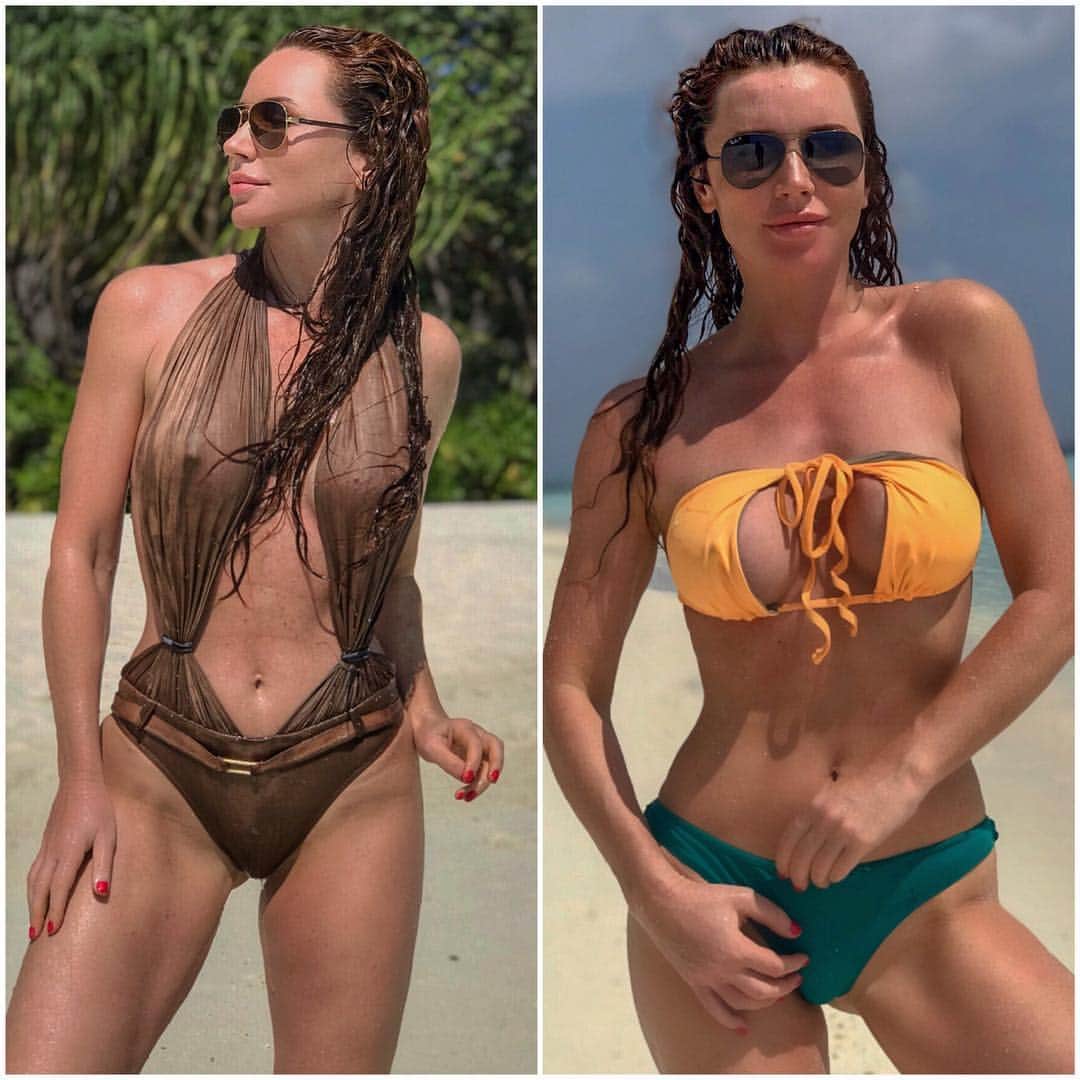 NadiyaMolのインスタグラム：「Битва образов ))) left or right? 🤦‍♀️」