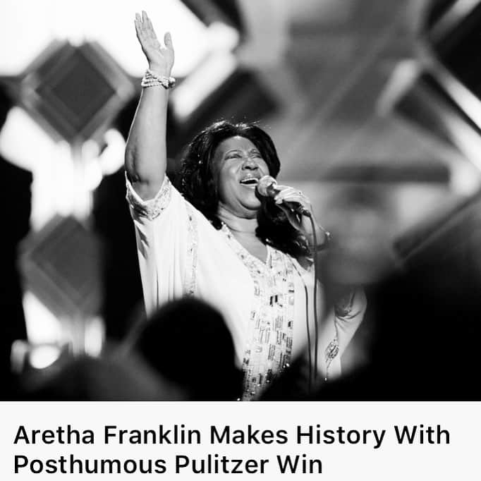 ジェニファー・ハドソンのインスタグラム：「And the Queen still reigns #ArethaFranklin」