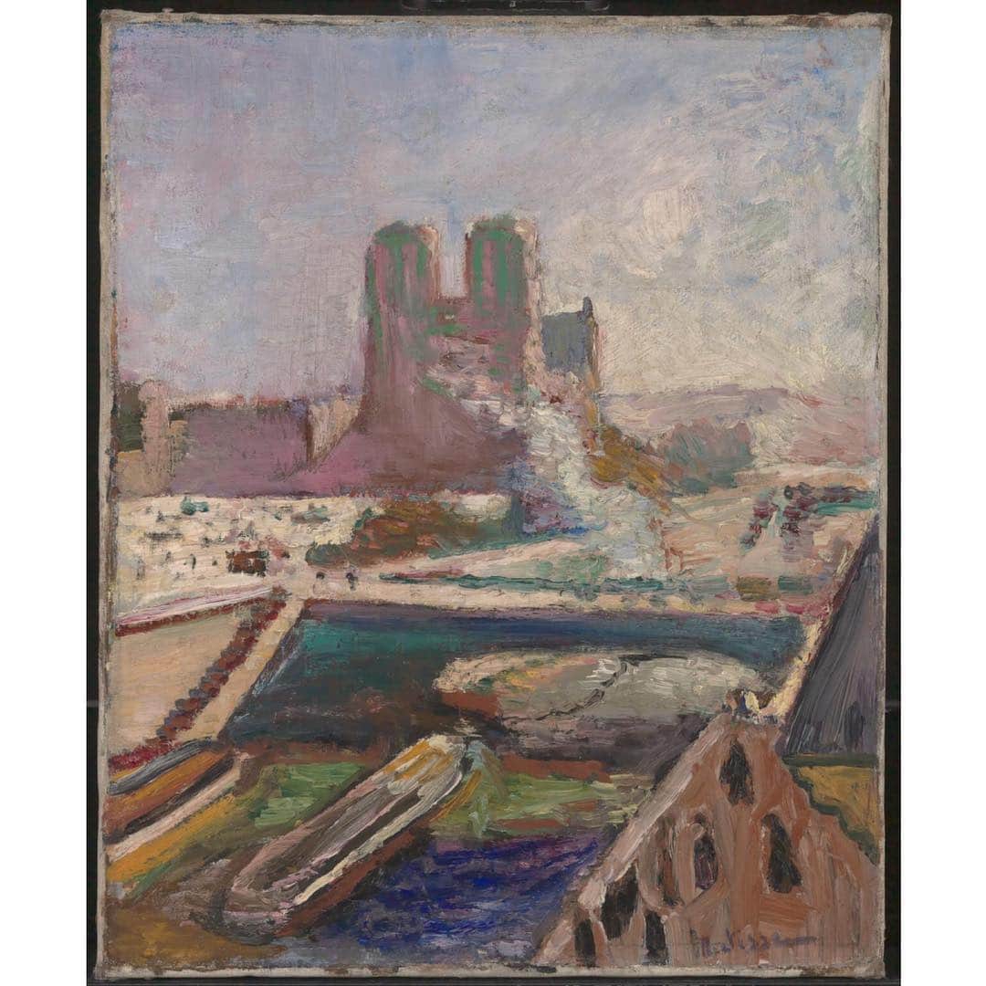 テート・ギャラリーさんのインスタグラム写真 - (テート・ギャラリーInstagram)「Henri Matisse, Notre-Dame c.1900​ © Succession H. Matisse/ DACS 2019」4月17日 0時46分 - tate